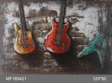 Load image into Gallery viewer, 3D metal wall art