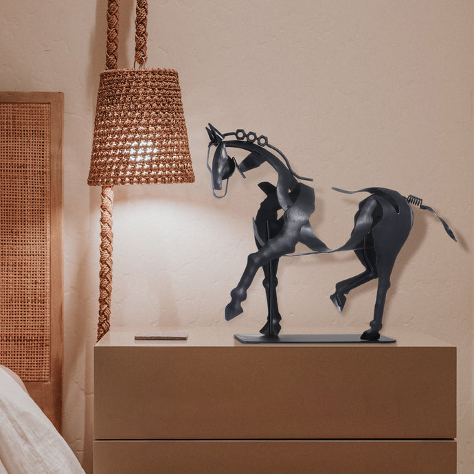 Handmade Metal Horse Statue & Sculpture