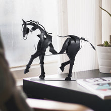 Load image into Gallery viewer, Handmade Metal Horse Statue &amp; Sculpture
