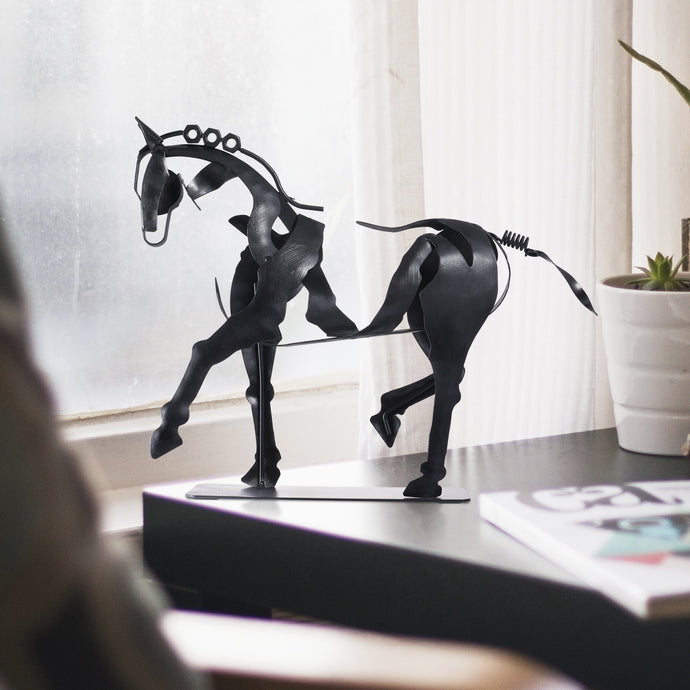 Handmade Metal Horse Statue & Sculpture