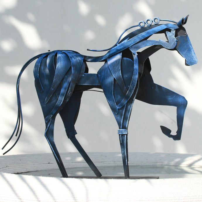 Handmade Metal Horse Statue & Sculpture