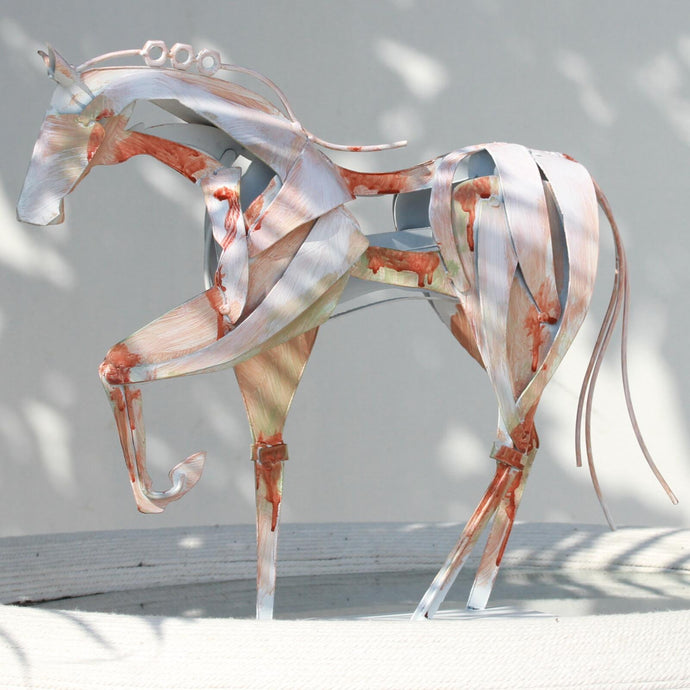 Handmade Metal Horse Statue & Sculpture