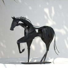 Load image into Gallery viewer, Handmade Metal Horse Statue &amp; Sculpture
