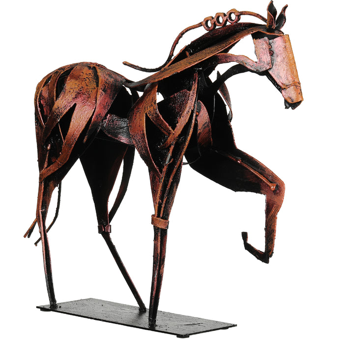 Handmade Metal Horse Statue & Sculpture