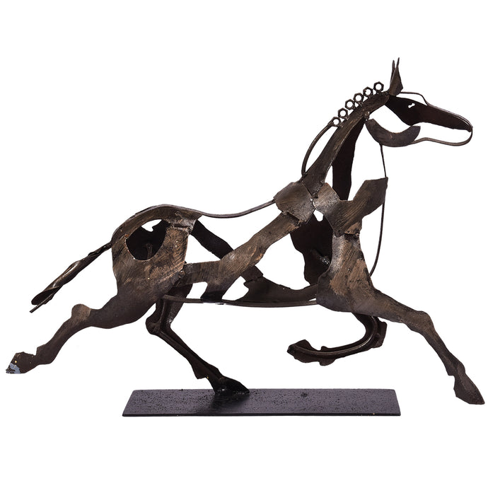 Handmade Metal Horse Statue & Sculpture