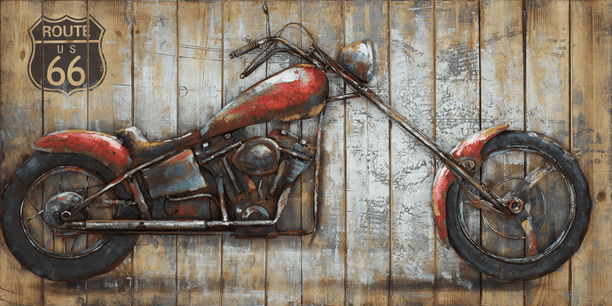 3D HANDMADE METAL WALL ART