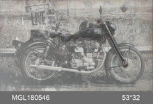 Load image into Gallery viewer, 100% handcrafted artwork, the best gift for a lover of motorcycles. The product is unique. It is also a good product for furniture decoration, suitable for hotels, living rooms, corridors, stairs, balconies, garages.
