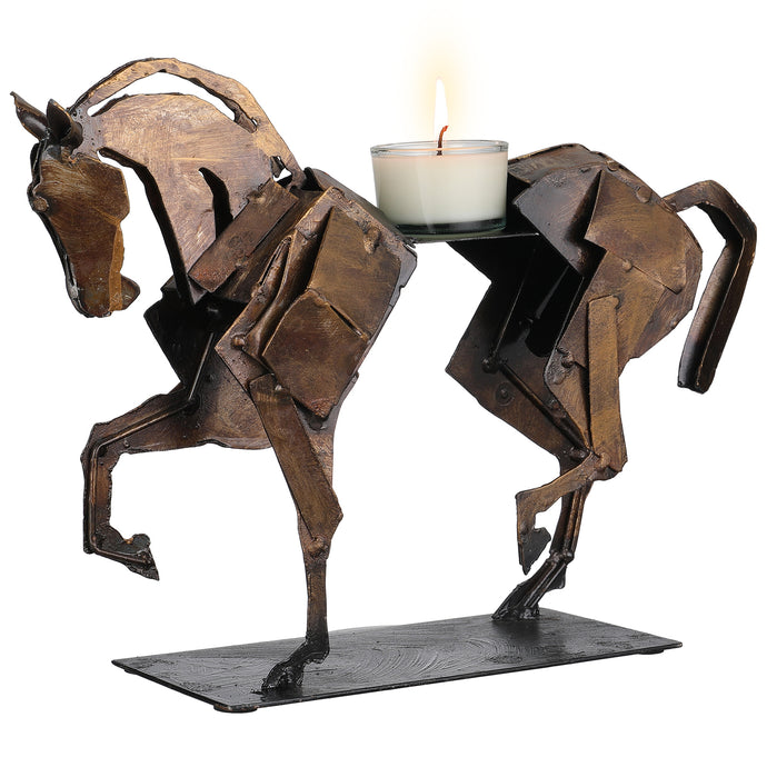 Handmade Metal Horse Statue & Sculpture